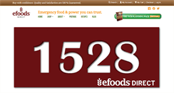 Desktop Screenshot of efoodsdirect.com